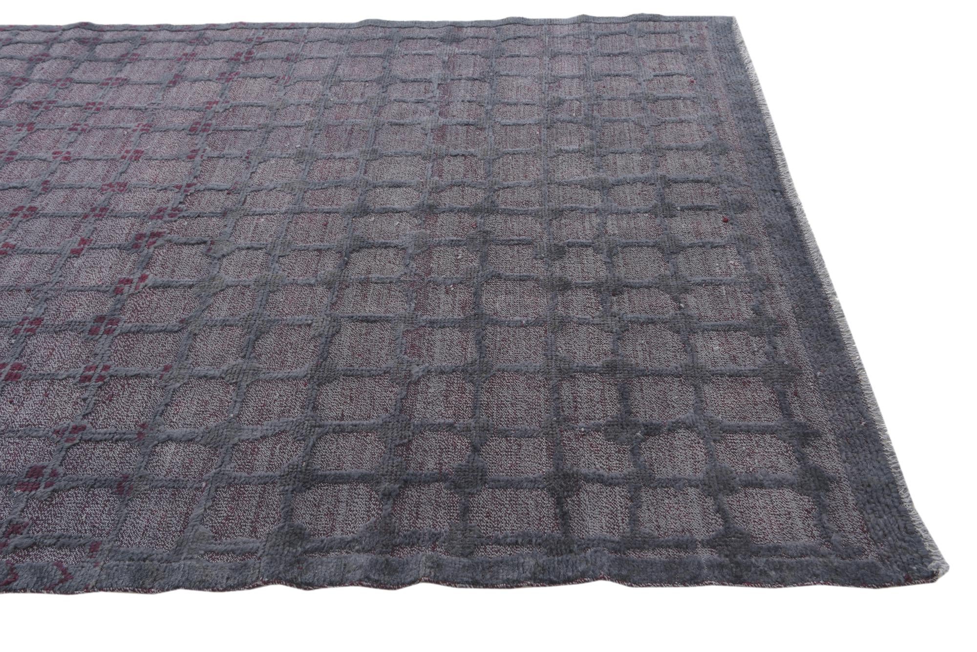 6' 6 x 9' 5 Hand Knotted Darya Wool Rug