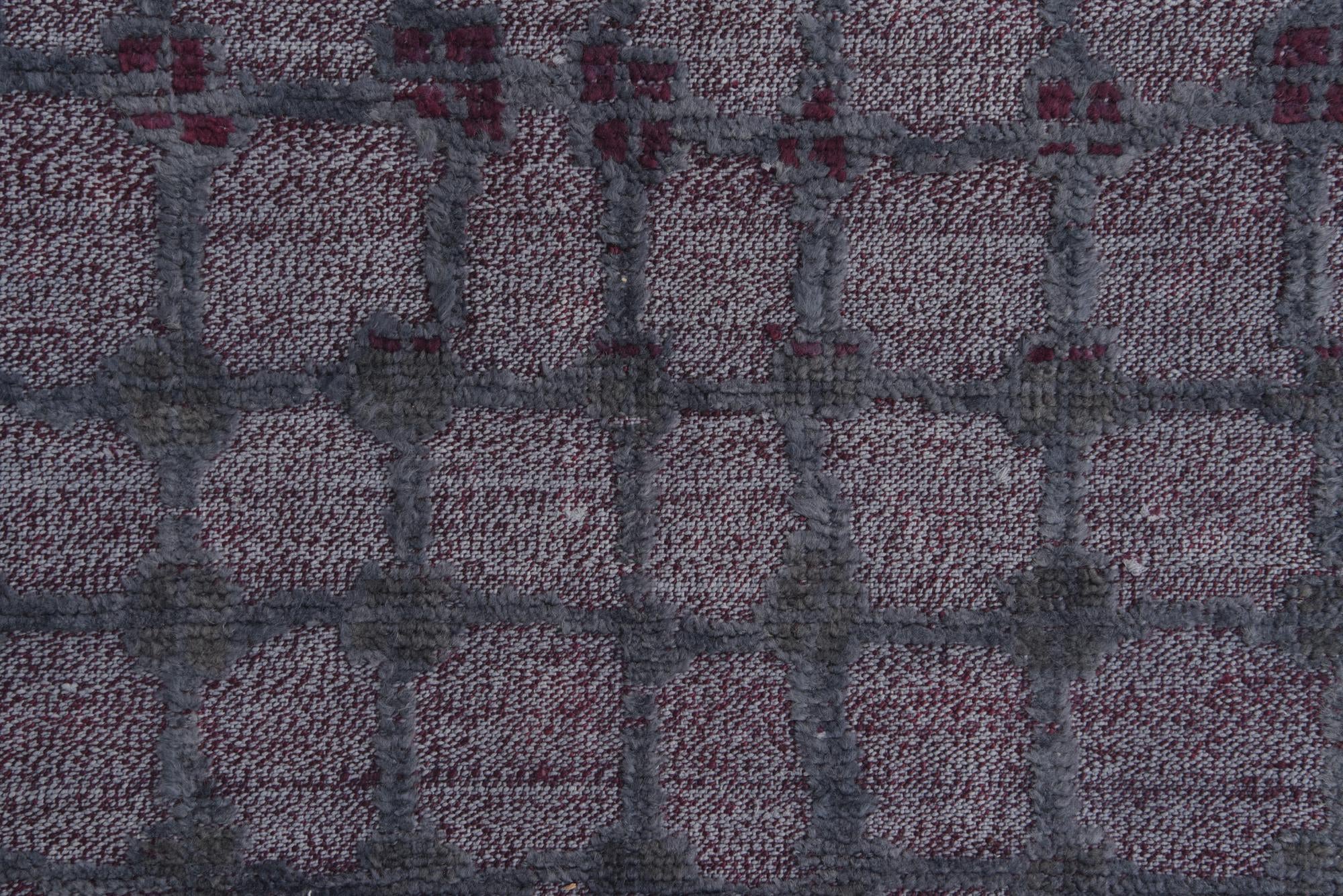 6' 6 x 9' 5 Hand Knotted Darya Wool Rug