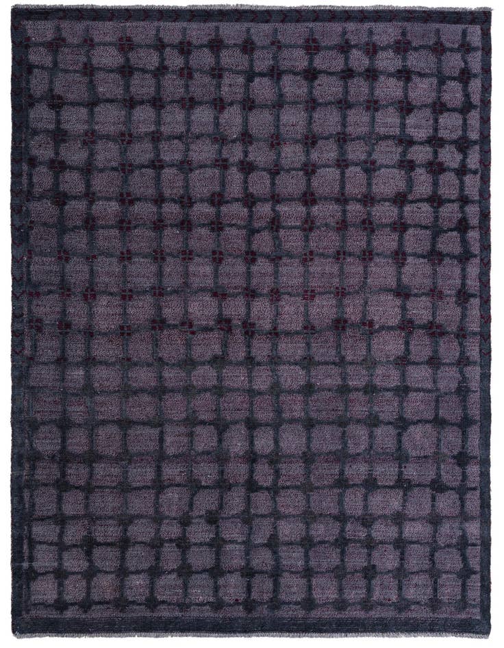 Detail image of 6' 6 x 9' 5 Hand Knotted Darya Wool Rug