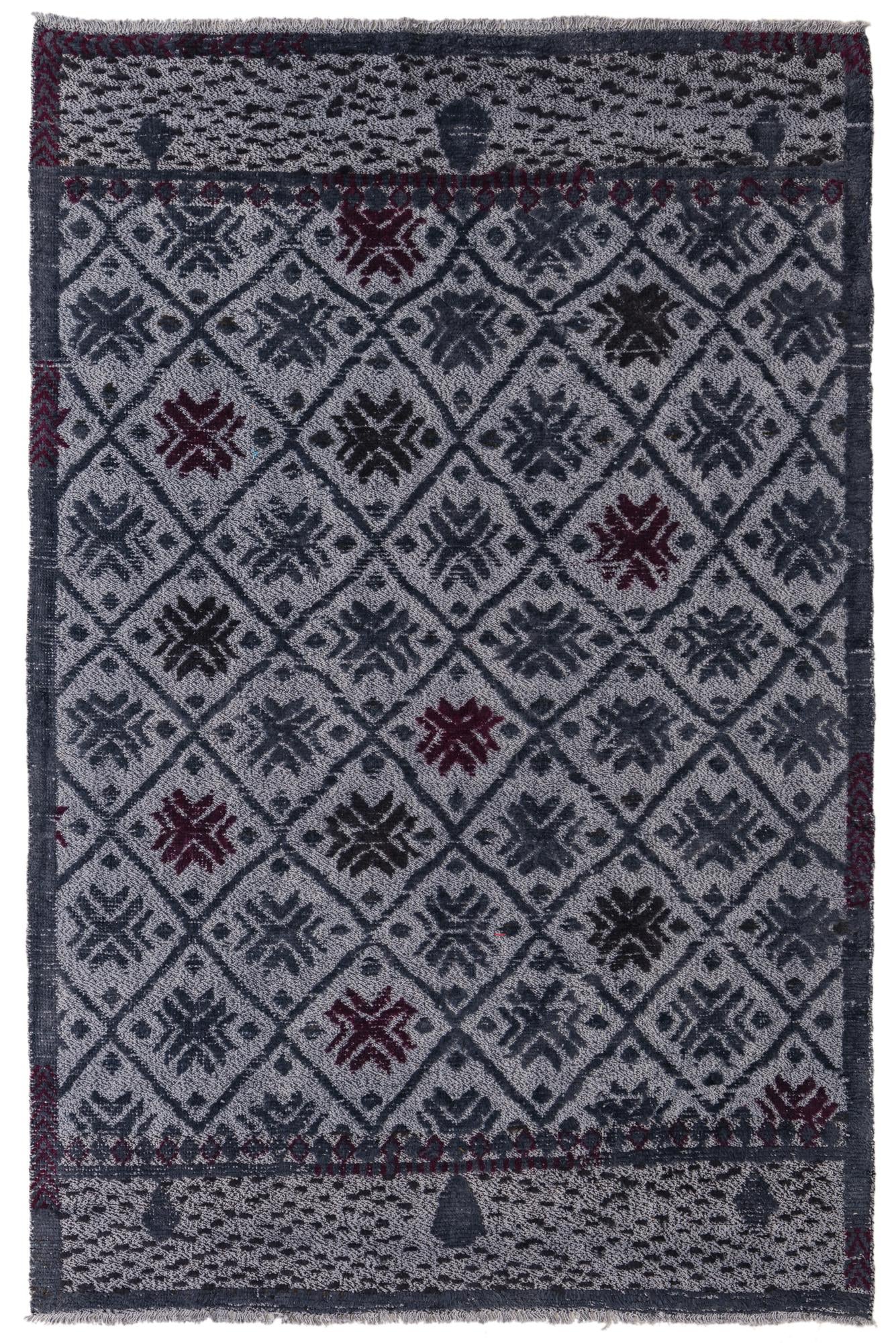 5' 6 x 8' 2 Hand Knotted Darya Wool Rug