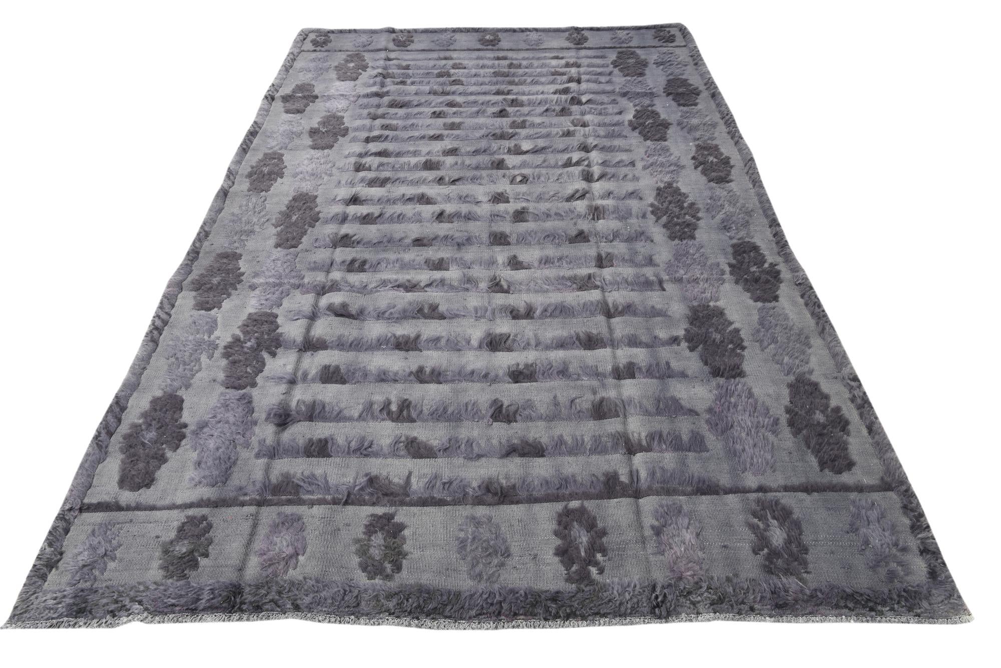 6' 3 x 10' 4 Hand Knotted Darya Wool Rug
