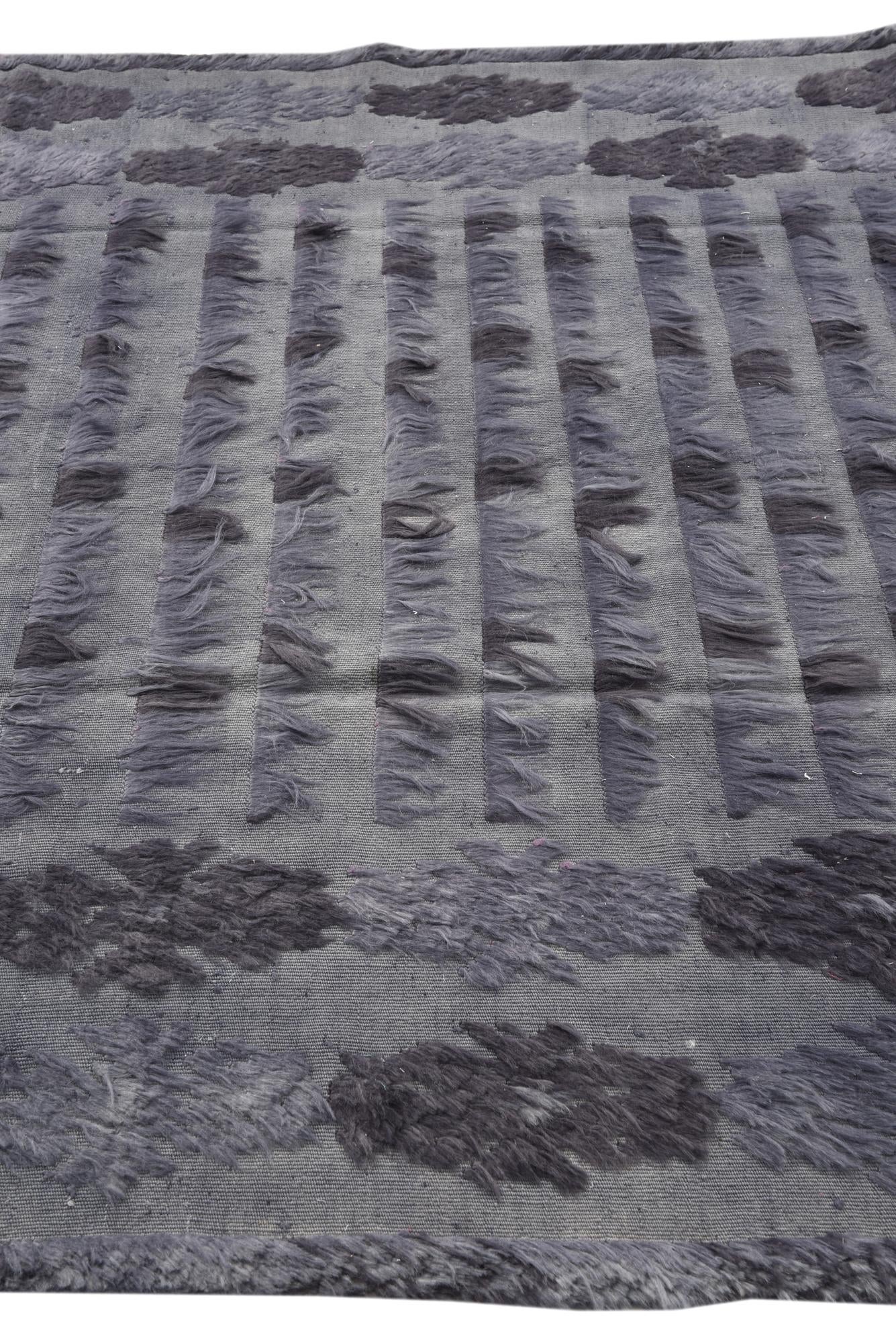 6' 3 x 10' 4 Hand Knotted Darya Wool Rug
