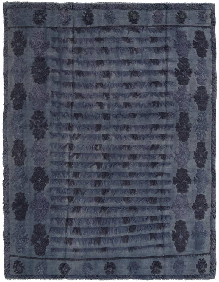 Detail image of 6' 3 x 10' 4 Hand Knotted Darya Wool Rug