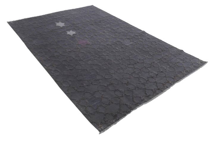 Detail image of 6' 1 x 9' 3 Hand Knotted Darya Wool Rug