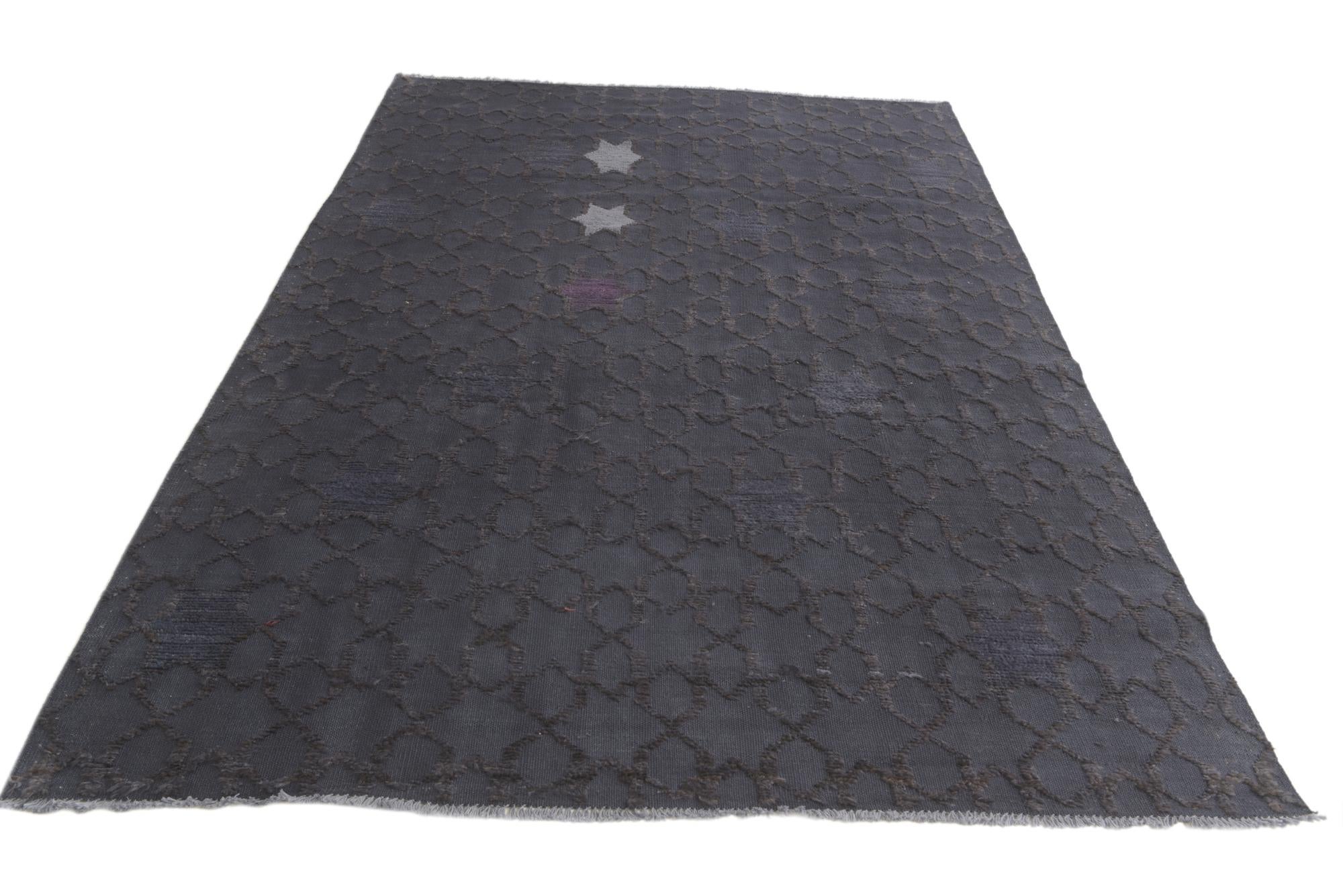 6' 1 x 9' 3 Hand Knotted Darya Wool Rug