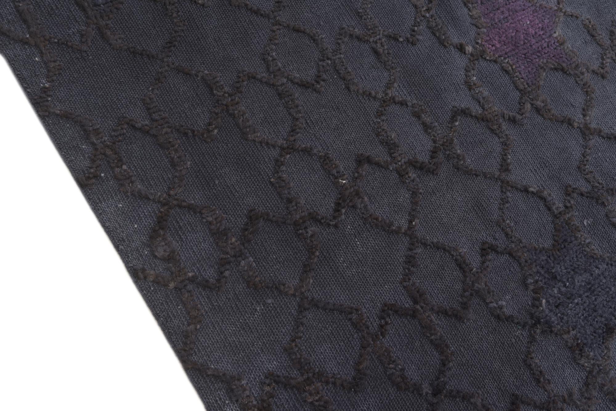 6' 1 x 9' 3 Hand Knotted Darya Wool Rug