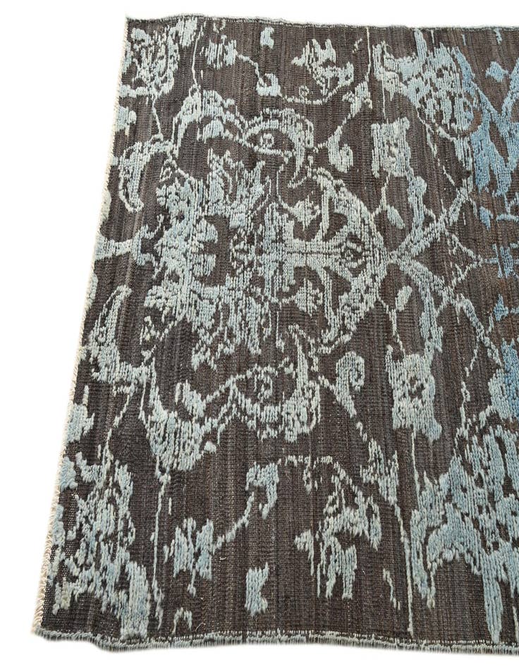 Detail image of 4' x 6' 4  Hand Knotted Darya Wool Rug