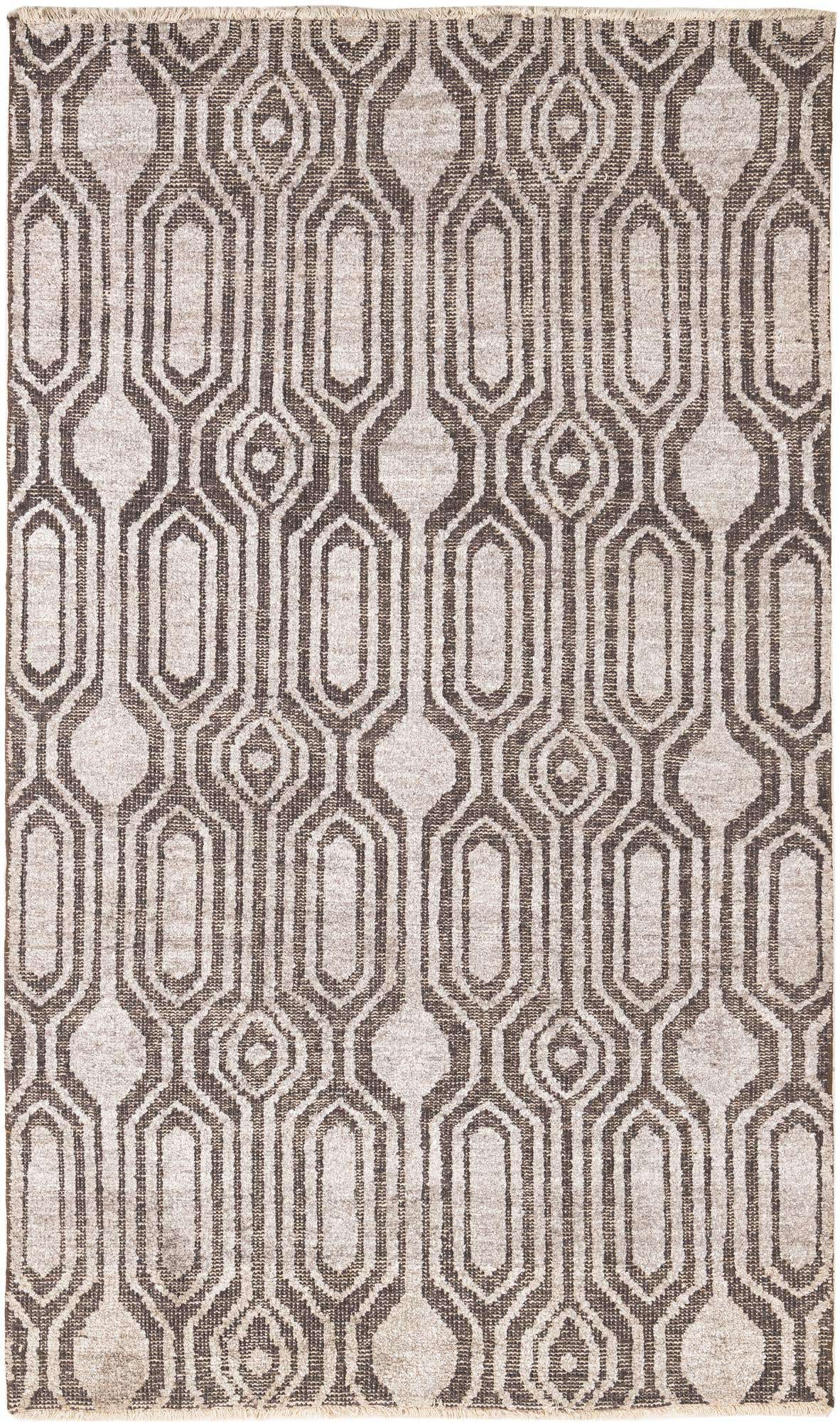 4' 9 x 8' Hand Knotted Darya Rug