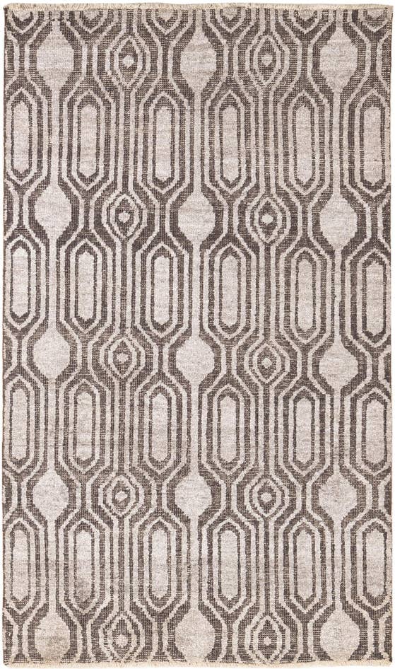 Detail image of 4' 9 x 8' Hand Knotted Darya Rug