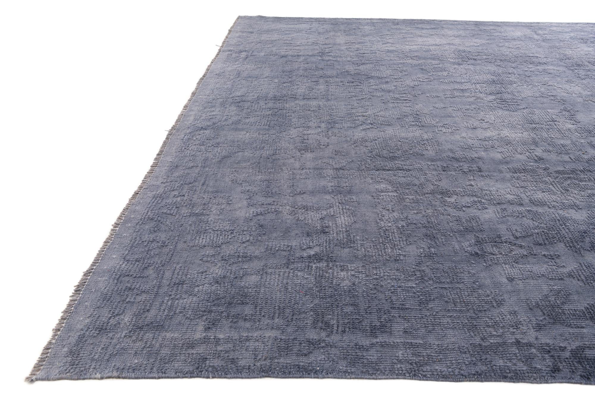 8' 4 x 12' 4 Hand Knotted Darya Wool Rug
