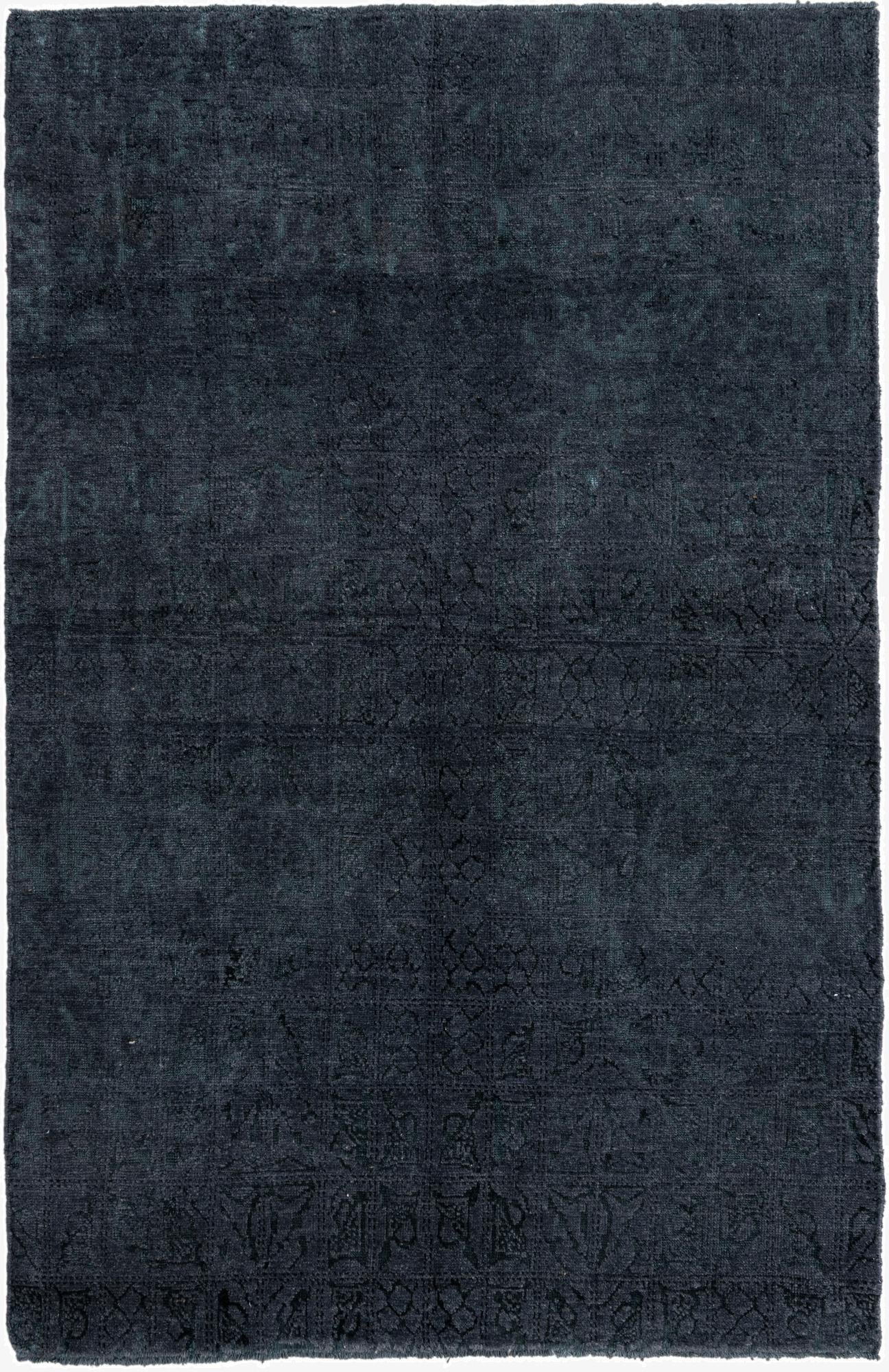 6' x 9' 2  Hand Knotted Darya Wool Rug
