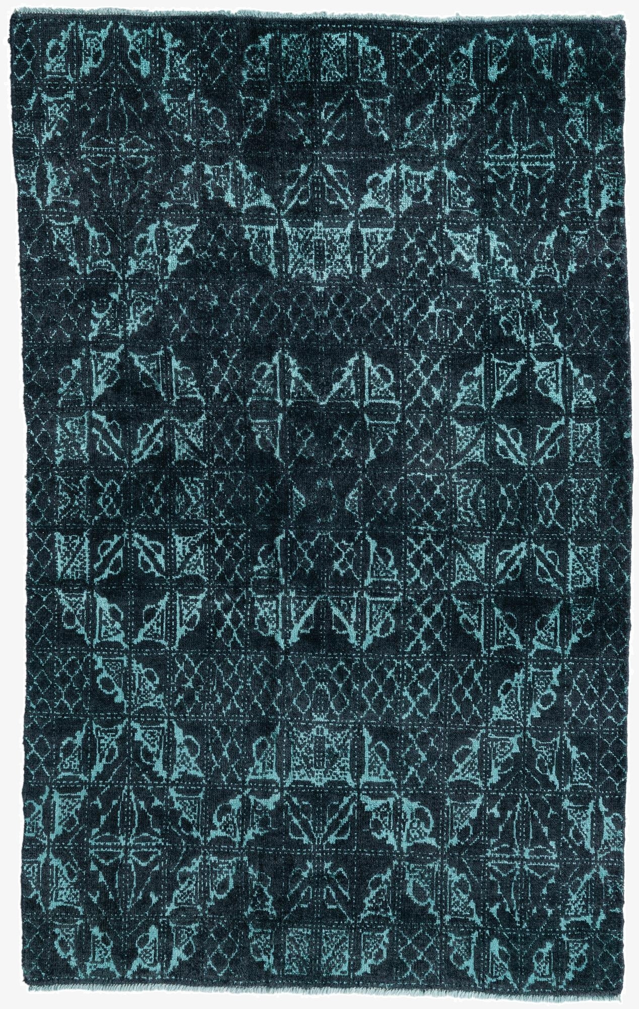 4' 9 x 7' 9  Hand Knotted Darya Rug