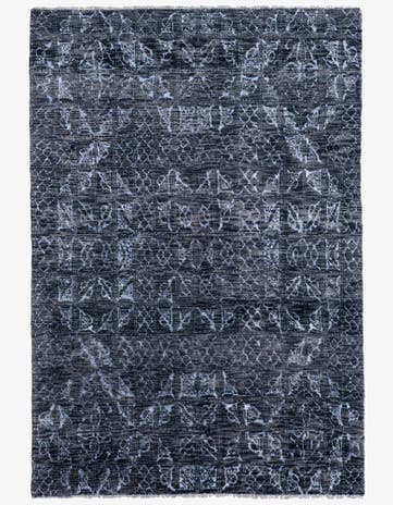6' x 9' Hand Knotted Darya Wool Rug
