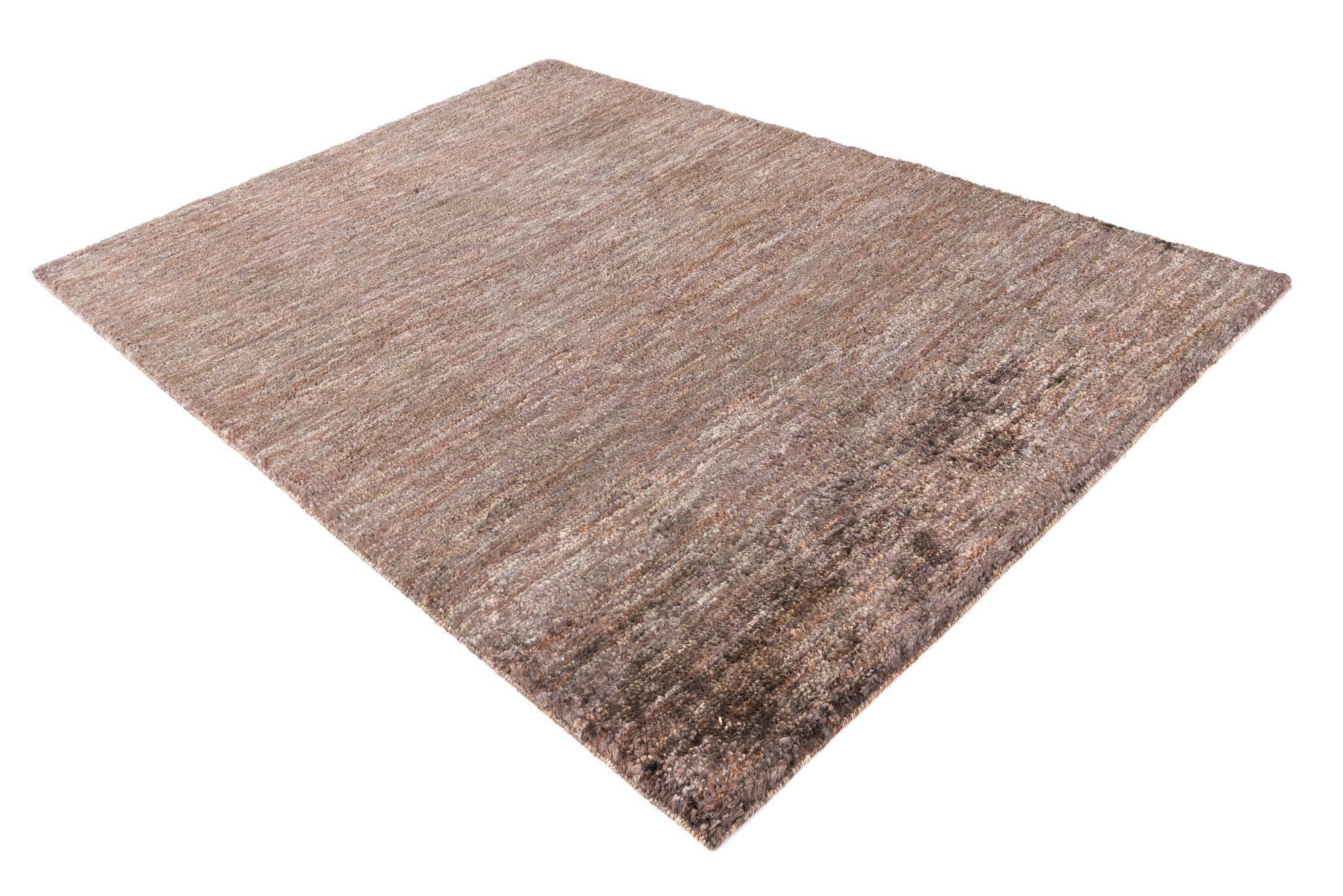 5' 7 x 7' 10 Hand Knotted Kashkuli Gabbeh Wool Rug