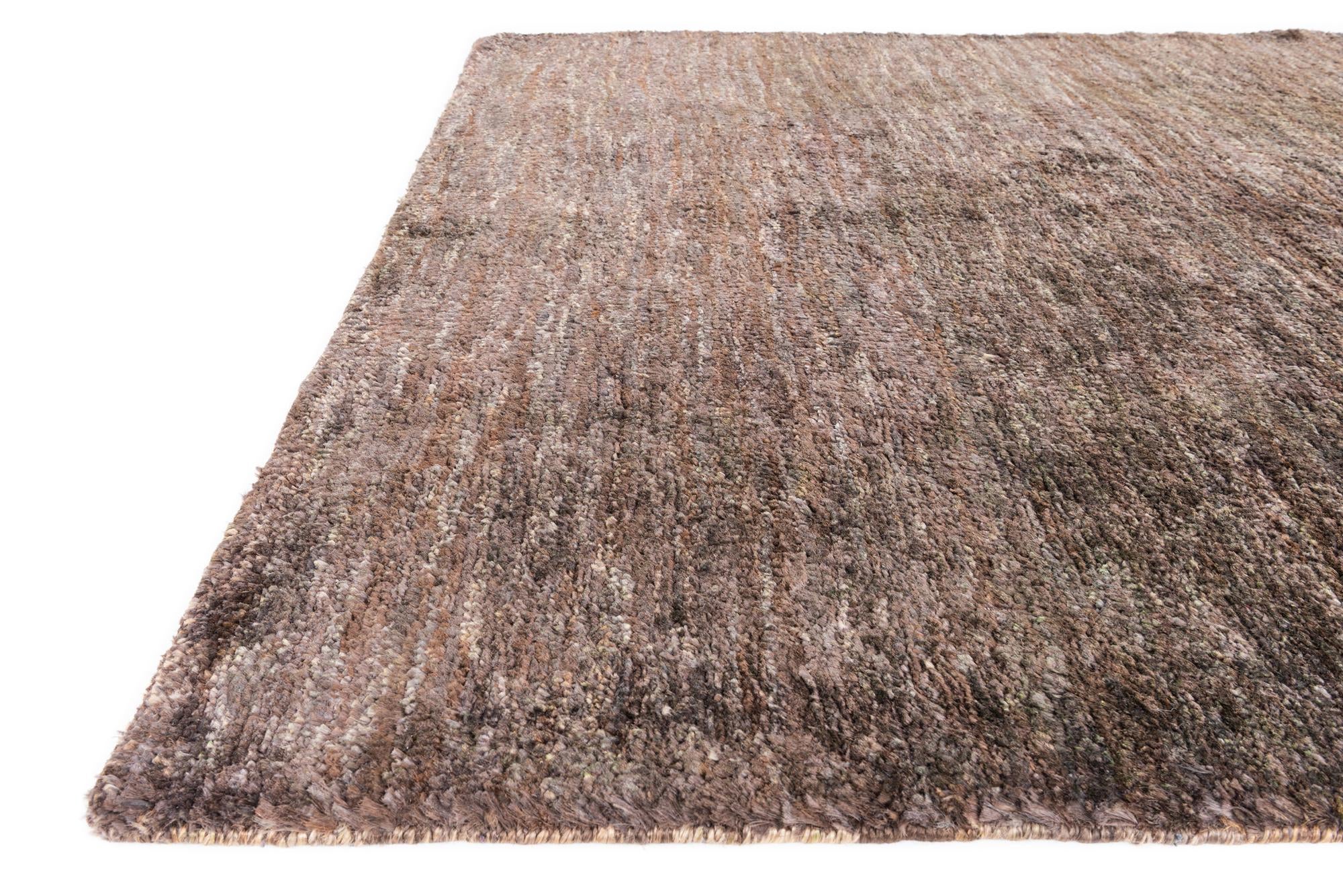 5' 7 x 7' 10 Hand Knotted Kashkuli Gabbeh Wool Rug
