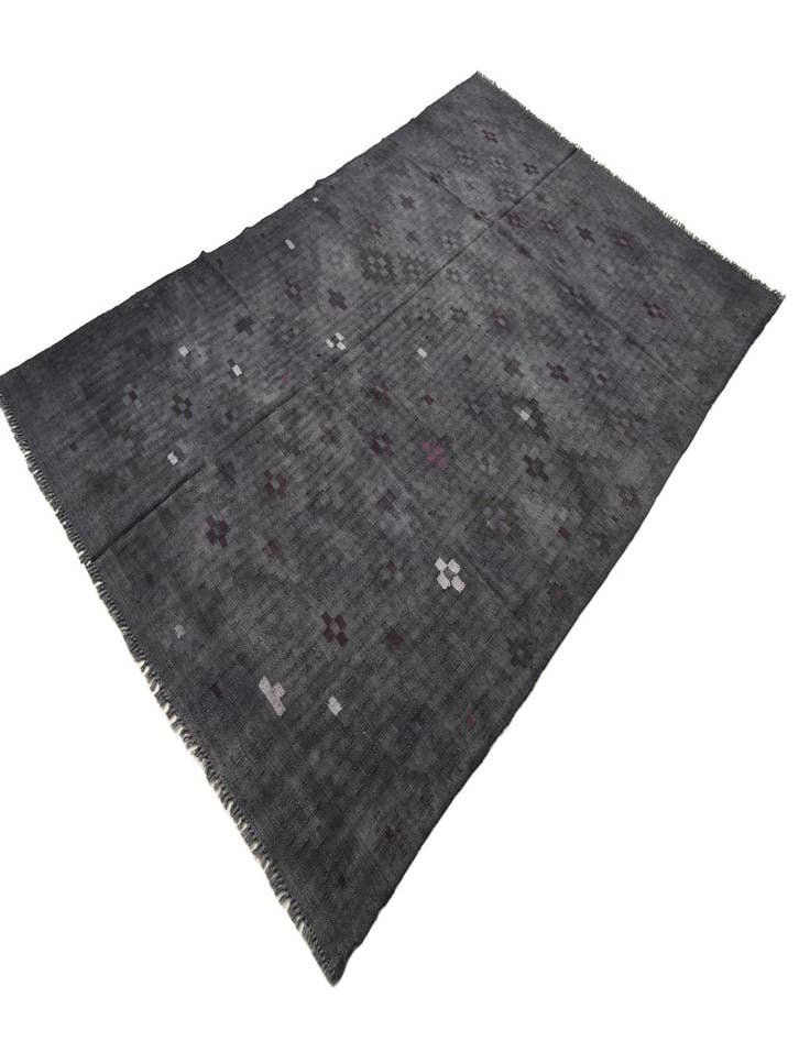 Detail image of 6' 1 x 9' 5 Hand Woven Kilim Fars Wool Rug