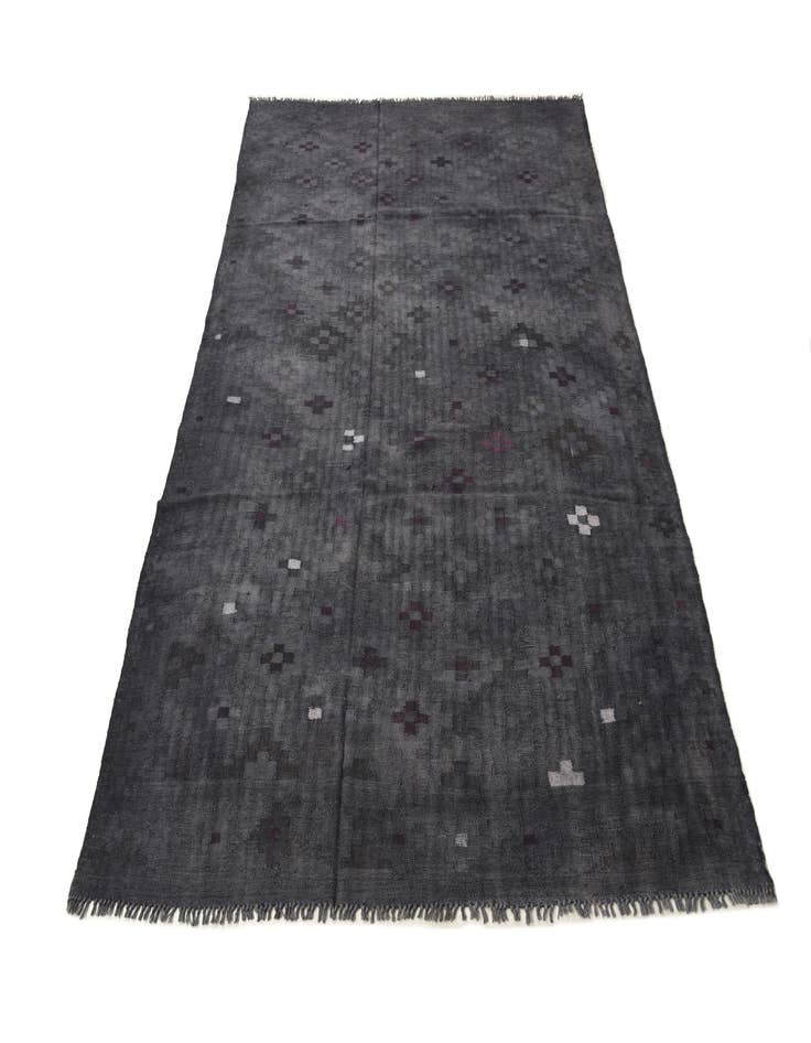 Detail image of 6' 1 x 9' 5 Hand Woven Kilim Fars Wool Rug