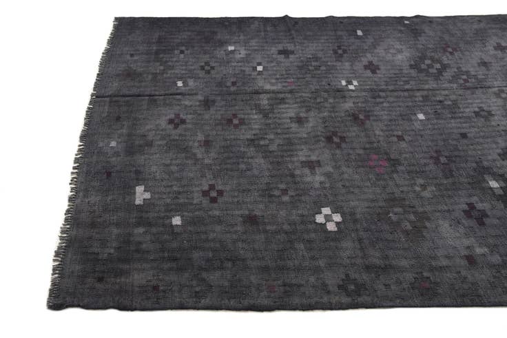 Detail image of 6' 1 x 9' 5 Hand Woven Kilim Fars Wool Rug
