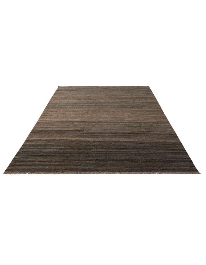 6' 8 x 9' 11 Hand Woven Kilim Modern Wool Rug