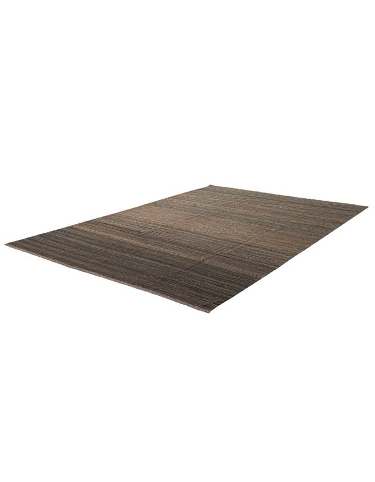 Detail image of 6' 8 x 9' 11 Hand Woven Kilim Modern Wool Rug