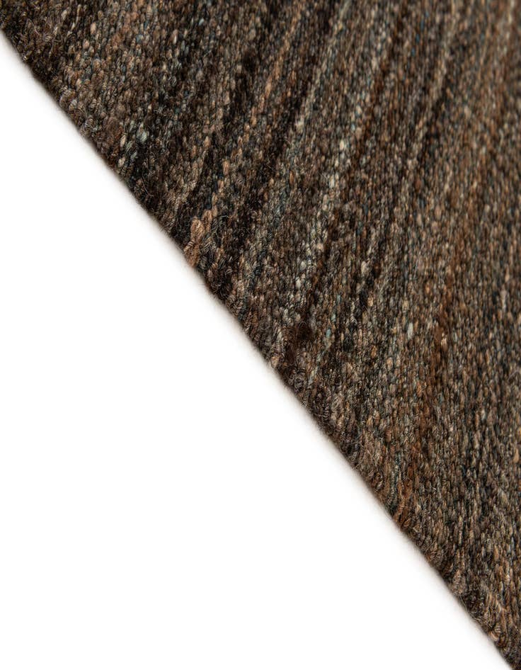 Detail image of 6' 8 x 9' 11  Hand Woven Kilim Modern Wool Rug