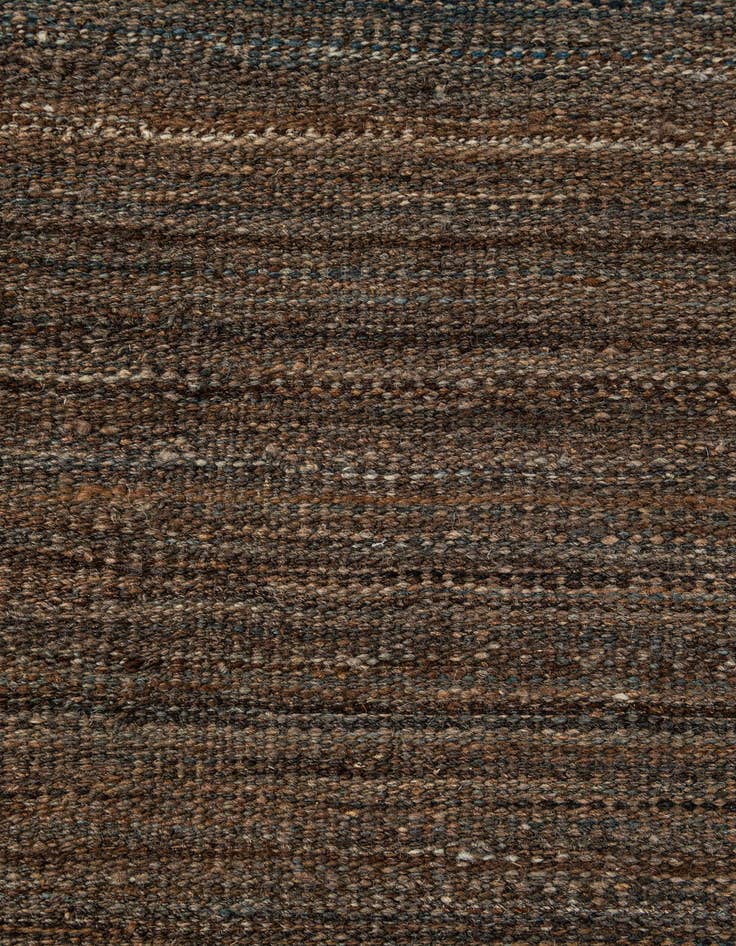 Detail image of 6' 8 x 9' 11  Hand Woven Kilim Modern Wool Rug