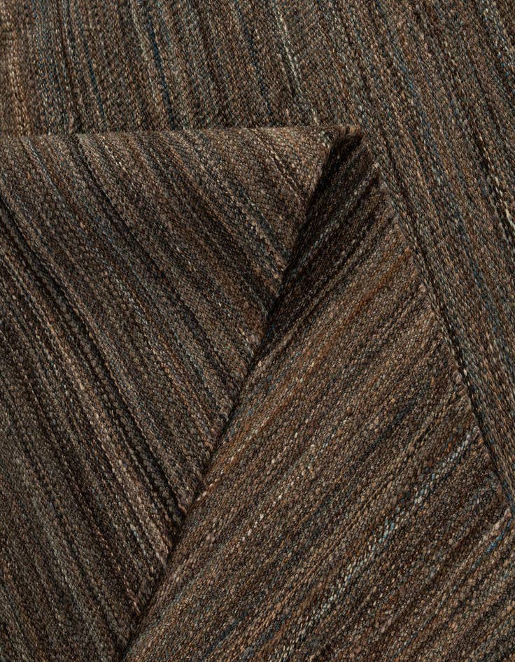 Detail image of 6' 8 x 9' 11  Hand Woven Kilim Modern Wool Rug