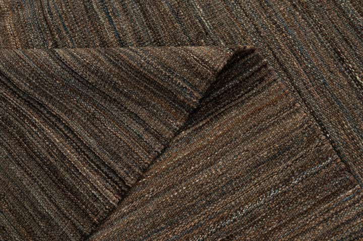 6' 8 x 9' 11 Hand Woven Kilim Modern Wool Rug