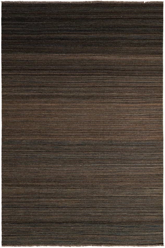 Detail image of 6' 8 x 9' 11 Hand Woven Kilim Modern Wool Rug
