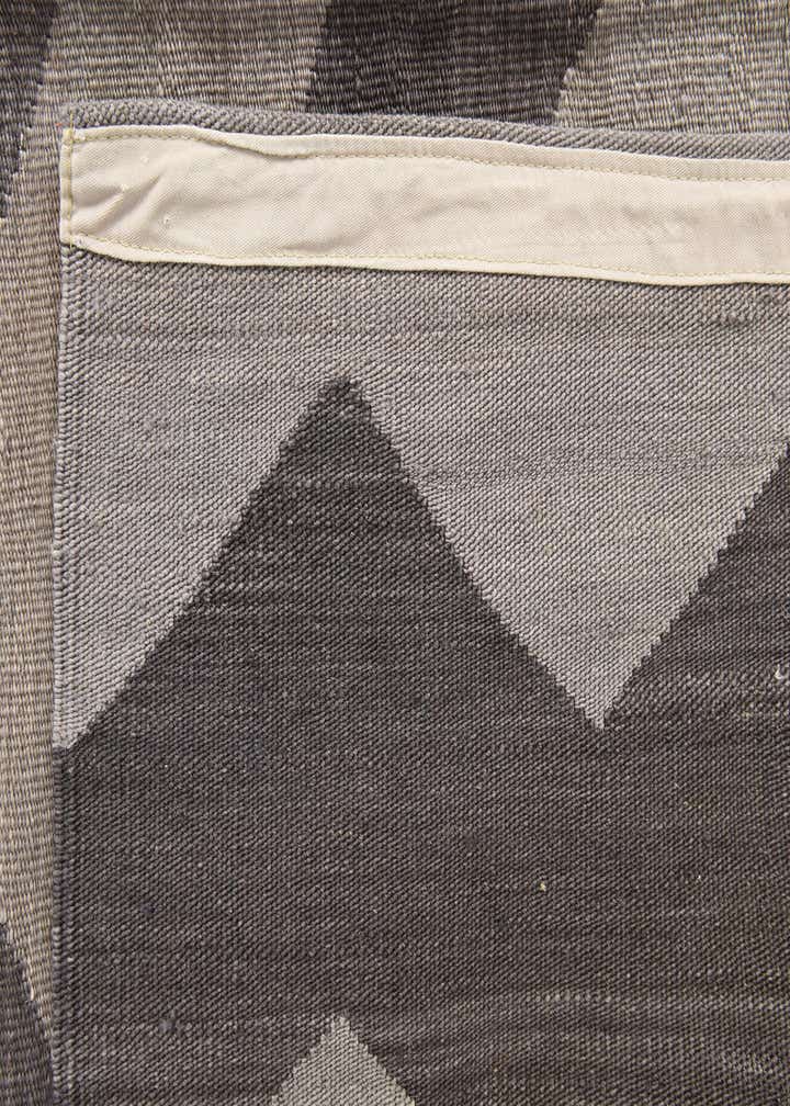 5' x 6' 4 Hand Woven Kilim Modern Wool Rug