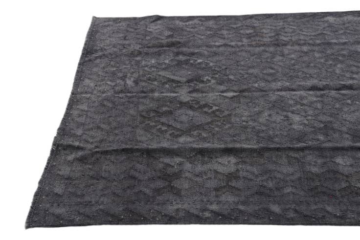 Detail image of 4' 3 x 5' 9 Hand Woven Kilim Modern Wool Rug