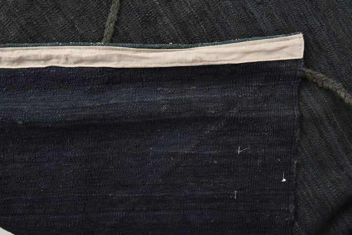 9' 9 x 12' 7 Hand Woven Kilim Modern Wool Rug