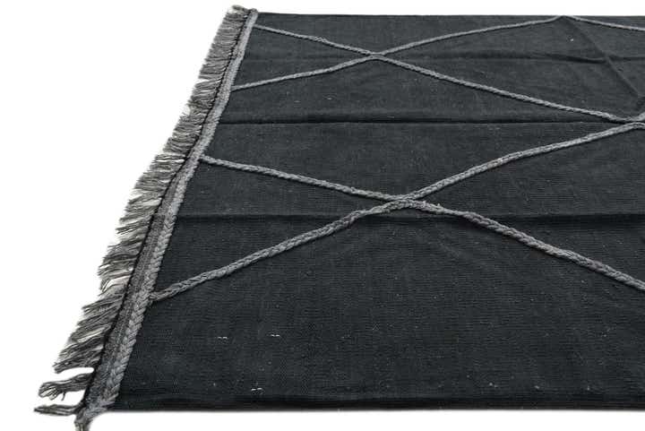 4' 2 x 6' Hand Woven Kilim Modern Wool Rug