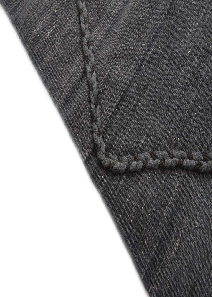 4' 2 x 5' 9 Hand Woven Kilim Modern Wool Rug