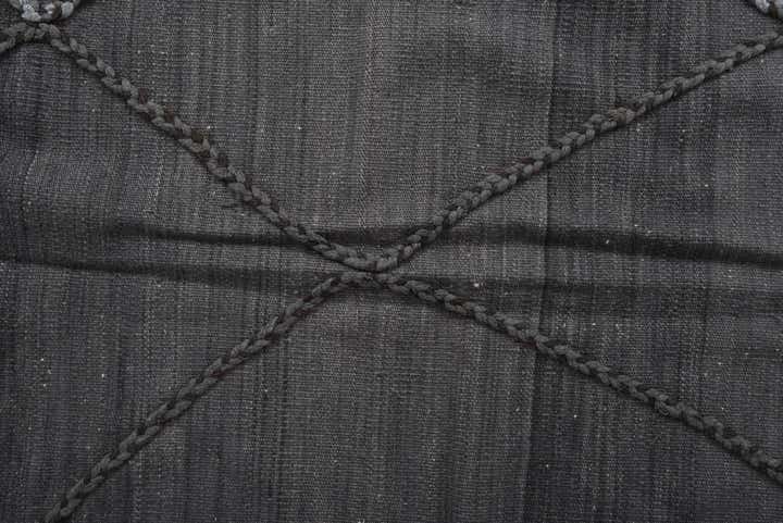 4' 2 x 5' 9 Hand Woven Kilim Modern Wool Rug