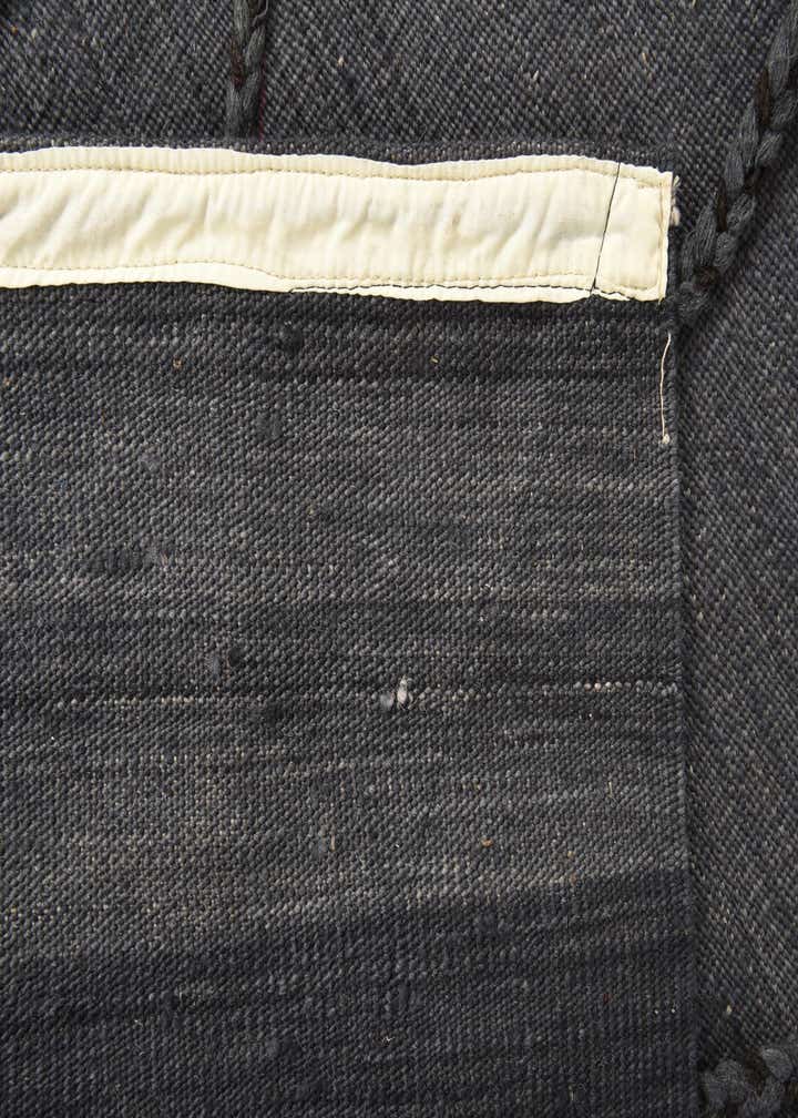 4' 2 x 5' 9 Hand Woven Kilim Modern Wool Rug