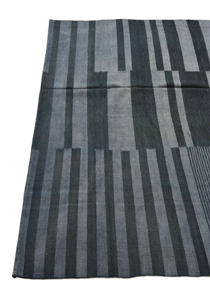 6' 4 x 9' 3 Hand Woven Kilim Modern Wool Rug