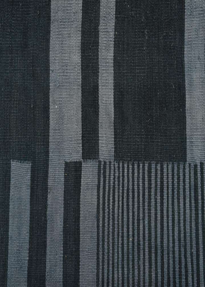 6' 4 x 9' 3 Hand Woven Kilim Modern Wool Rug