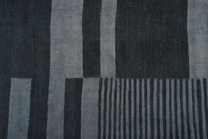 6' 4 x 9' 3 Hand Woven Kilim Modern Wool Rug