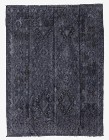 4' 3 x 5' 9 Hand Woven Kilim Modern Wool Rug