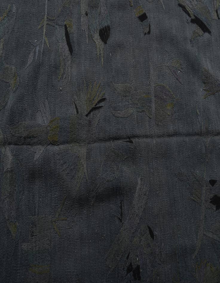 Detail image of 4' 1 x 5' 8  Hand Woven Kilim Suzani Wool Rug