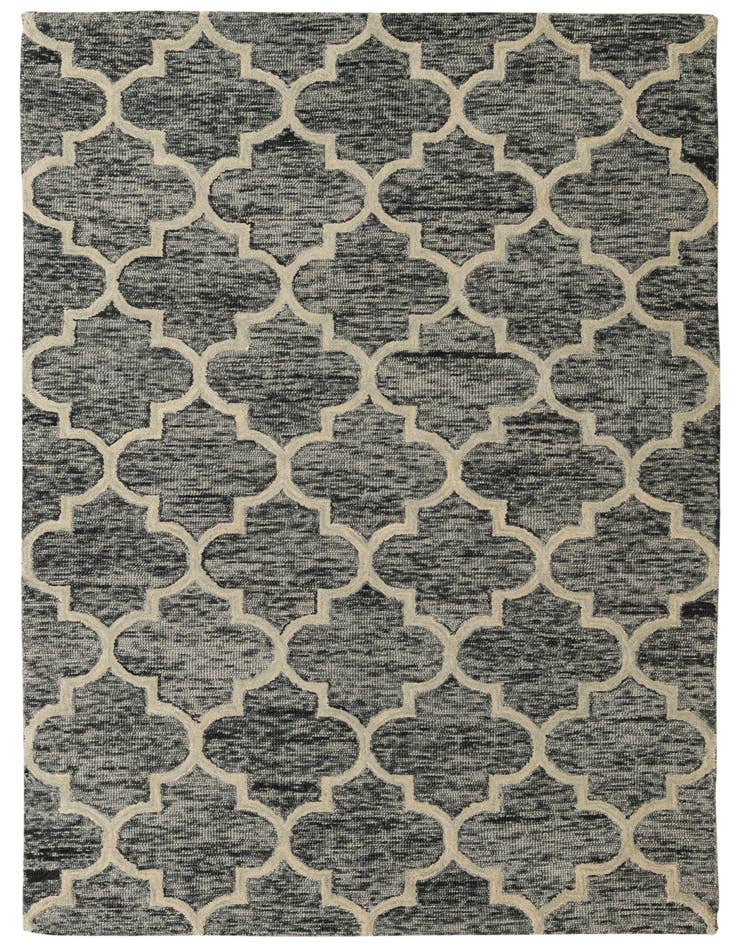 Detail image of 5' 1 x 8' Luna Wool Rug