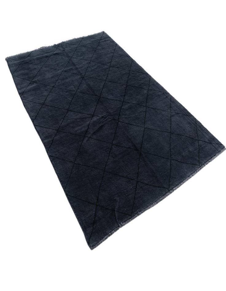 Detail image of 5' x 8' 1  Hand Knotted Moroccan Wool Rug