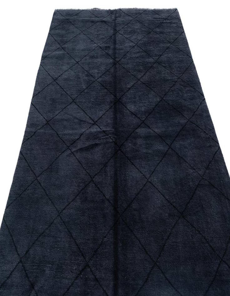 Detail image of 5' x 8' 1  Hand Knotted Moroccan Wool Rug