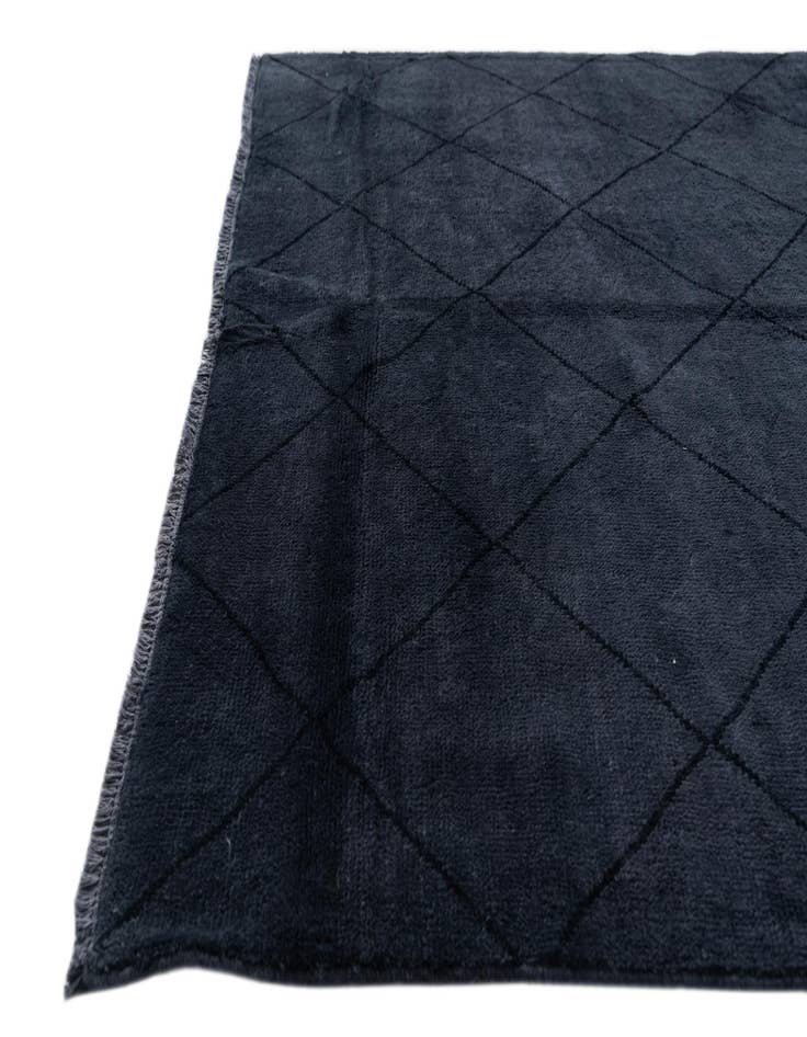 Detail image of 5' x 8' 1  Hand Knotted Moroccan Wool Rug