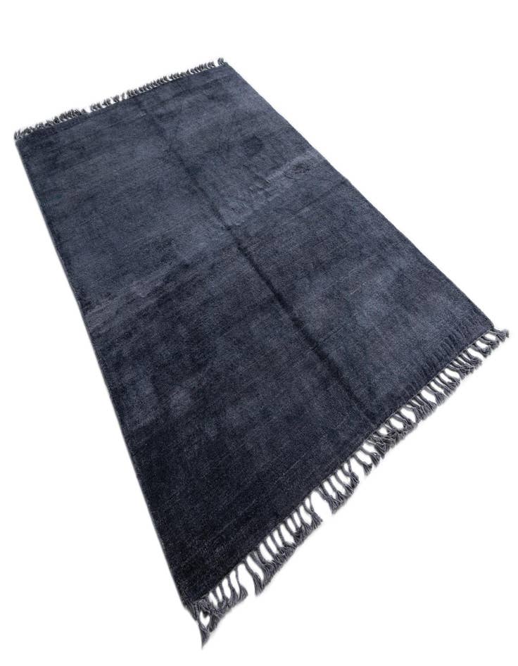 Detail image of 5' 6 x 8' 4 Hand Knotted Moroccan Wool Rug