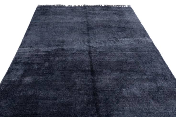 Detail image of 5' 6 x 8' 4 Hand Knotted Moroccan Wool Rug