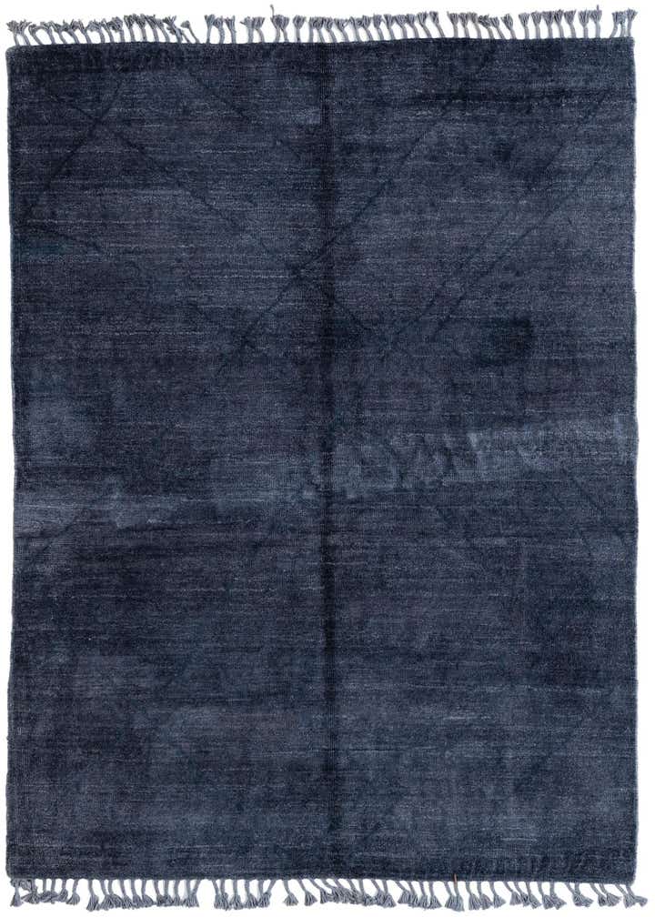5' 6 x 8' 4 Hand Knotted Moroccan Wool Rug