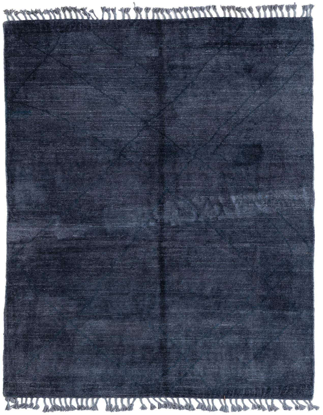 5' 6 x 8' 4 Hand Knotted Moroccan Wool Rug