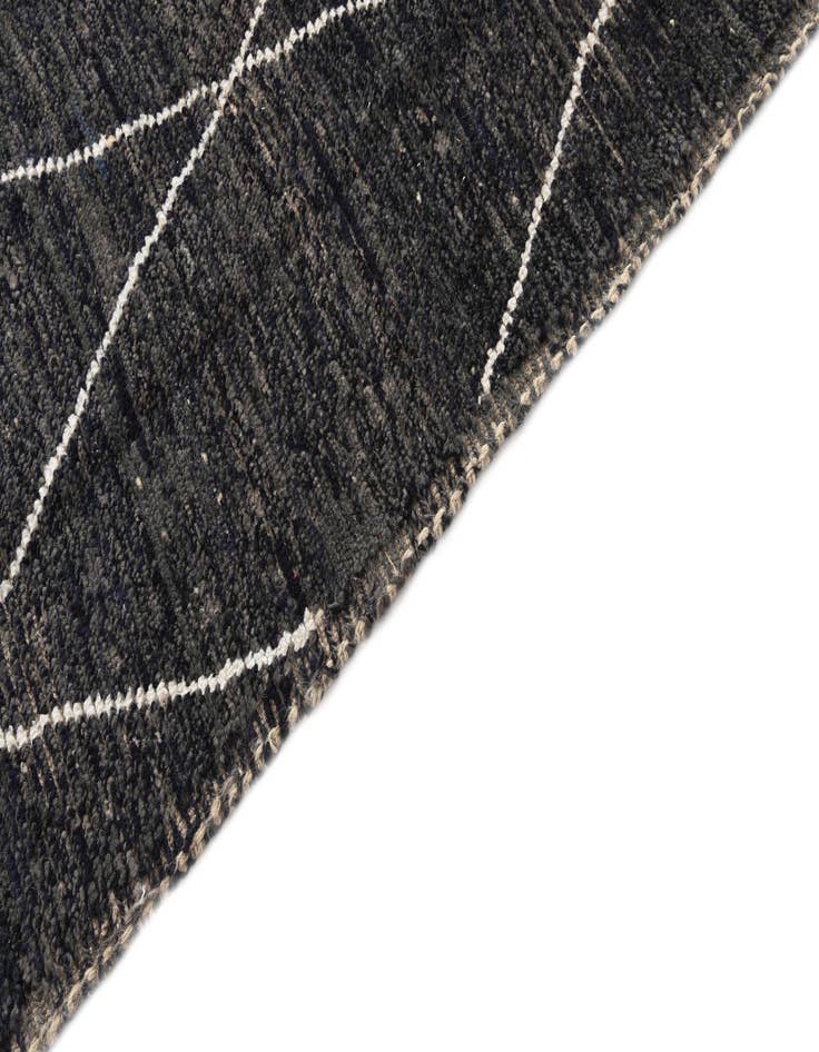 Detail image of 8' 2 x 10' 2 Hand Knotted Moroccan Wool Rug